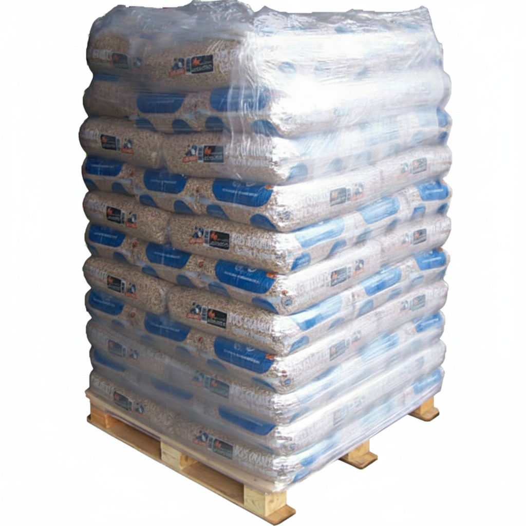 WOODSTOCK-Lot de 2 Palettes de Granulés  Premium – 132 Sacs de 15 kg (1980 kg)