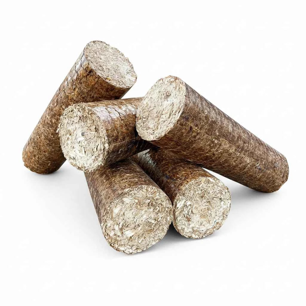 SimplyBûche Jour – Bûches Compressées Premium  Haut Rendement – Palette 960 kg