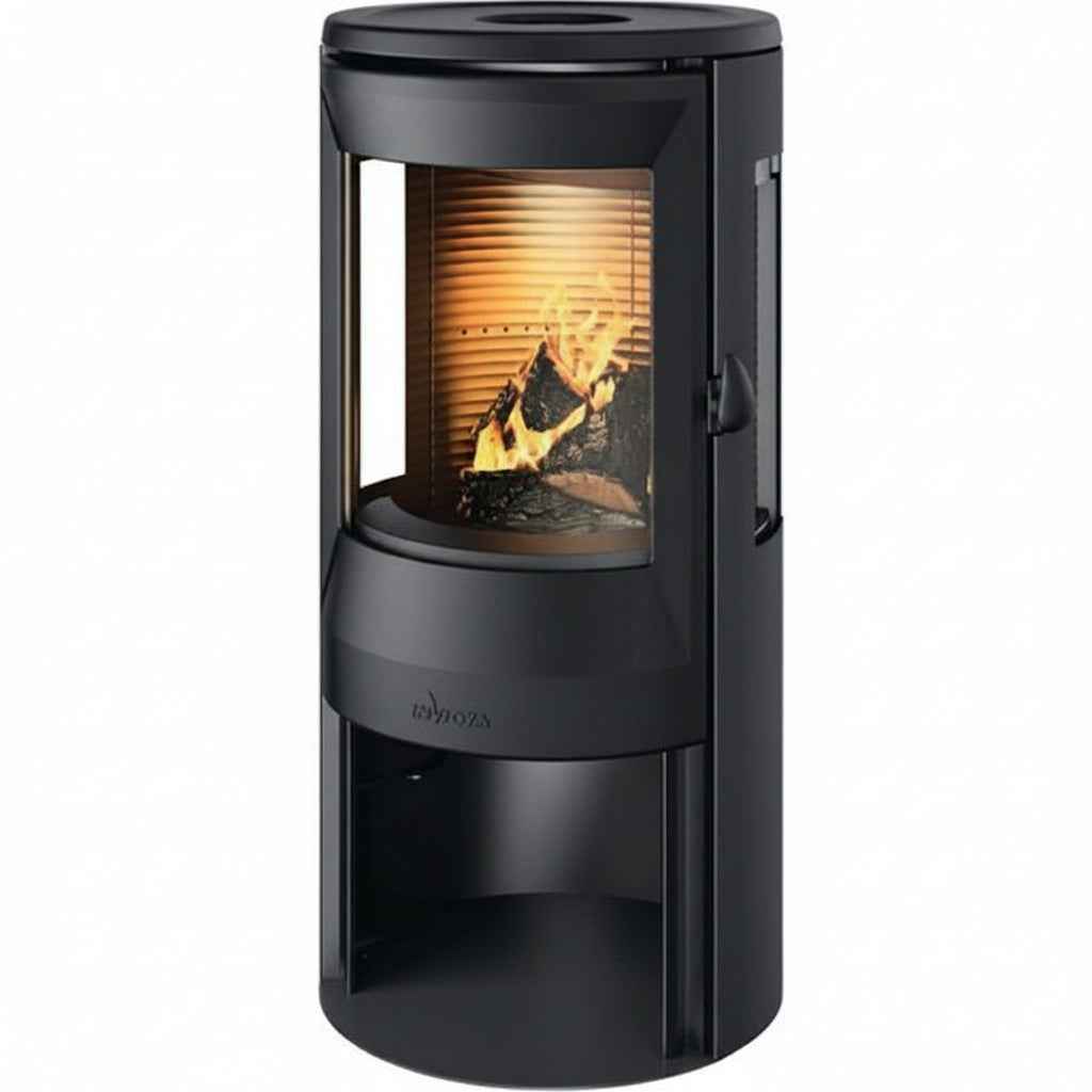 INVICTA -Poêle à Bois Neosen Plus 8 kW Noir – Triple Vitrage – A+